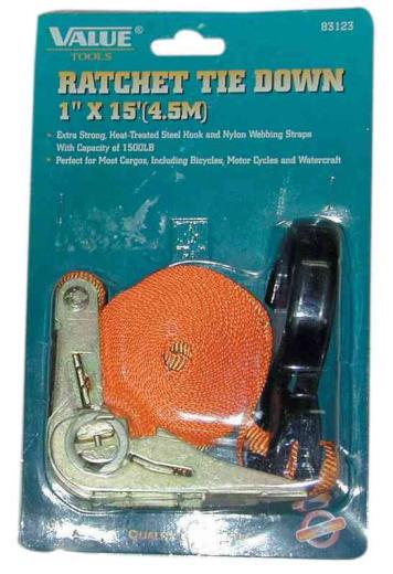 6,0 PZ Di NASTRO ALLACCIABAGAGLI C/CRICCH 25 MM X 4,5 M