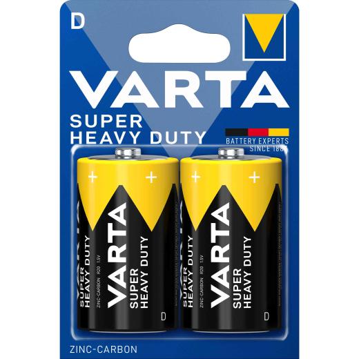 12,0 BL Di VARTA SUPERLIFE ZINCO TORCIA        BL.2PZ