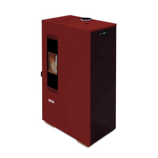 1,0 PZ Di STUFA PELLET MINI KING 5 BORDEAUX