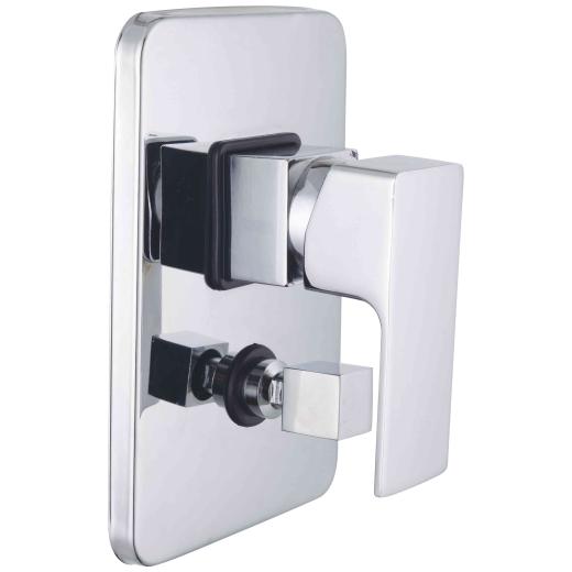 1,0 PZ Di SERIE ELEGANT MISCELATORE INCASSO DOCCIA C/DEVIATO