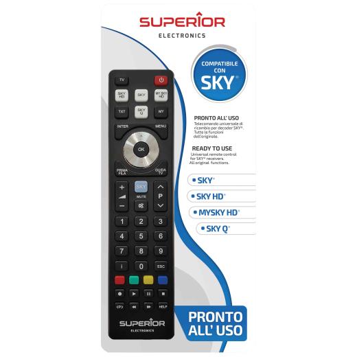 1,0 PZ Di TELECOMANDO TV SKY SUPERIOR