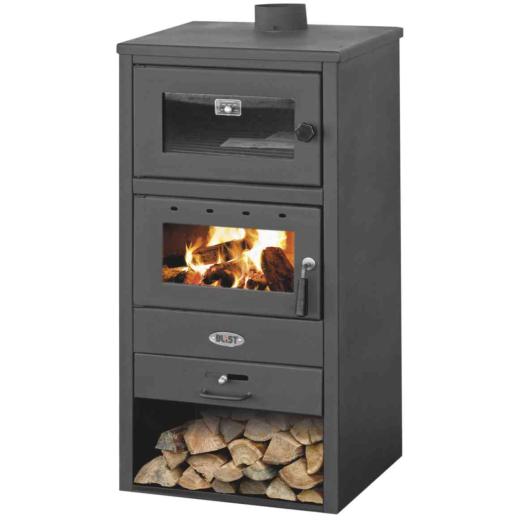 1,0 PZ Di STUFA A LEGNA CON FORNO BLIST BR