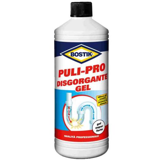 6,0 PZ Di DISGORGANTE IN GEL BOSTIK PULI PRO 1 L