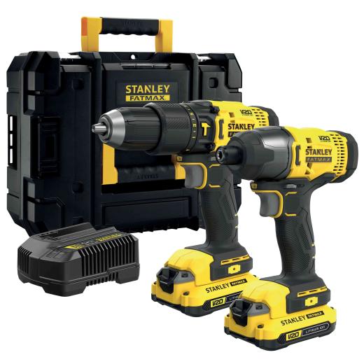 1,0 PZ Di FATMAX SUPERKIT 1+1 18VP 2,0AH SFMCK465D2T 2 BATT.