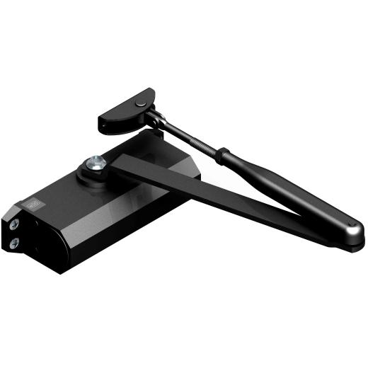 1,0 PZ Di CHIUDIPORTA DOM COMPACT 1000 S/ARRESTO 80 KG NERO