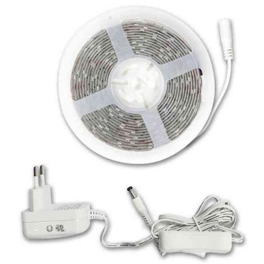 1,0 PZ Di KIT STRIP LED ML.5 IP54 12W CALDA