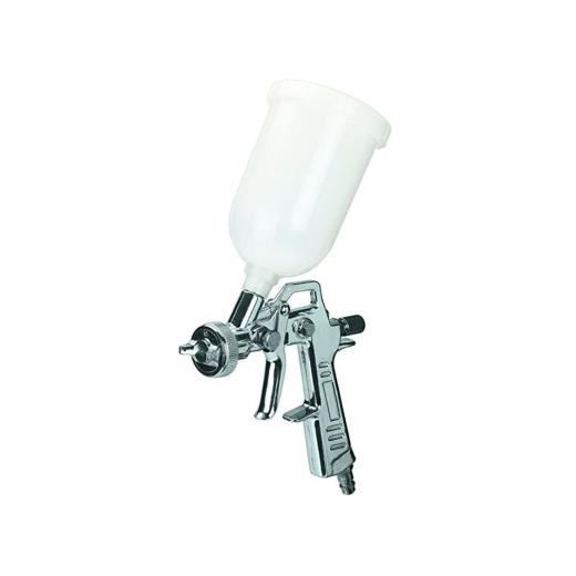 Aerografo pistola x verniciare verniciature x compressore serbatoio superiore