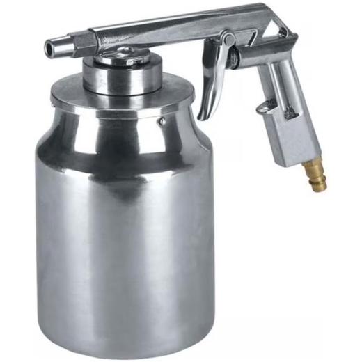 PISTOLA PNEUMATICA ARIA COMPRESSORE SABBIATURA SABBIATRICE SABBIARE A SERBATOIO