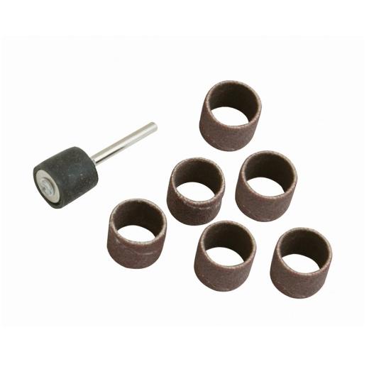 6 nastri tamburi cilindri abrasivi x mini trapano smerigliatrice a stelo dremel