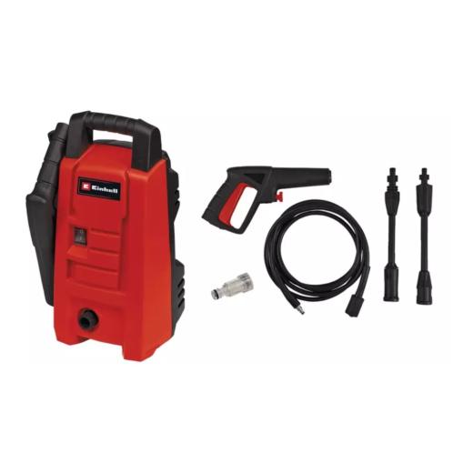 IDROPULITRICE ACQUA FREDDA EINHELL ELETTRICA FRECCIA LAVAGGIO AUTO MOTO ECC