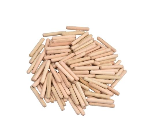 Tasselli in legno faggio x spinatura mm 8 X 35 cf 60 pz