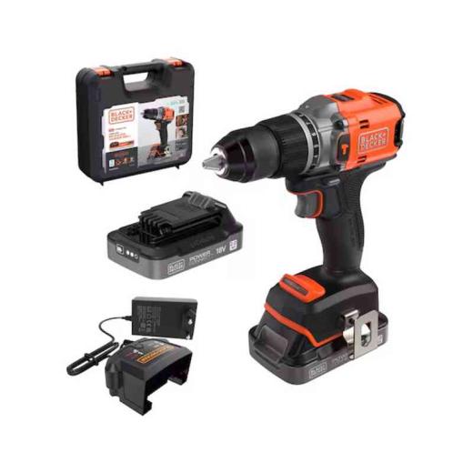 1,0 PZ Di TRAPANO B+D 18VP BRUSHLESS  BLD683D2XK 2 BAT