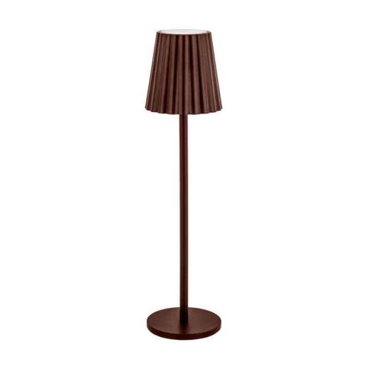 12,0 PZ Di LAMPADA LED RICARICABILE DA TAVOLO MINU RUGGINE