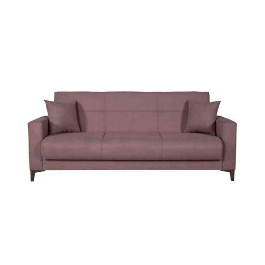 1,0 PZ Di DIVANO PRONTO LETTO BRAVO 3P BACOS VIOLA
