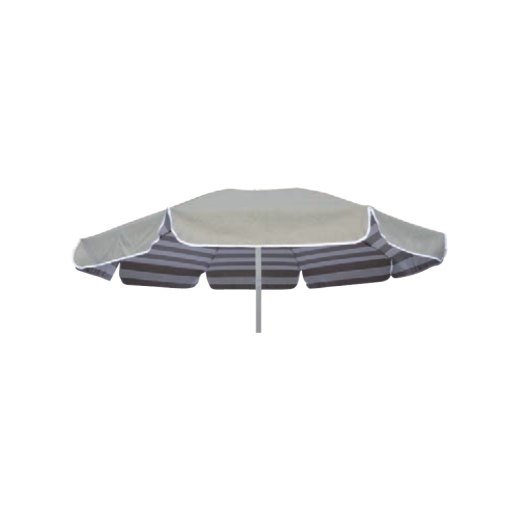 Ombrellone Riccione cotone doubleface Ø200 cm