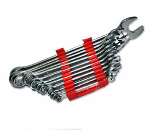Serie set assortimento 12 chiavi combinate da mm 6 a mm 22 con supporto