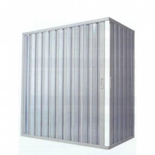 Box cabina chiusura vasca porte a soffietto cm 70x70x170 riducibile 3 lati ante