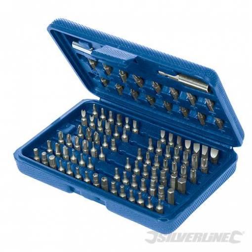 SET SERIE 100 BIT BITS INSERTI MAGNETICI PER TRAPANO AVVITATORE GIRAVITE PUNTE