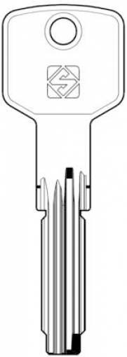 5 PZ Di CHIAVI SILCA PUNZONATE CS115 OLC         GR.6