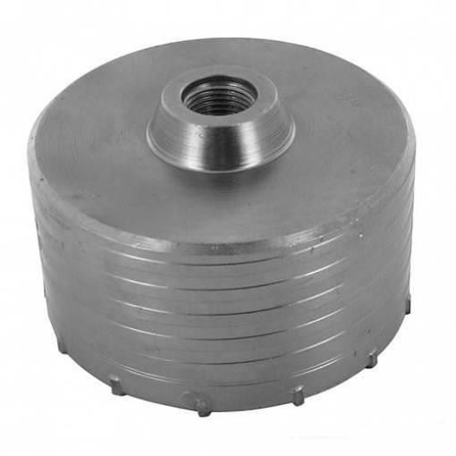Carotatrice dm mm 125 sega fresa a tazza trapano carota muro pietra calcestruzzo