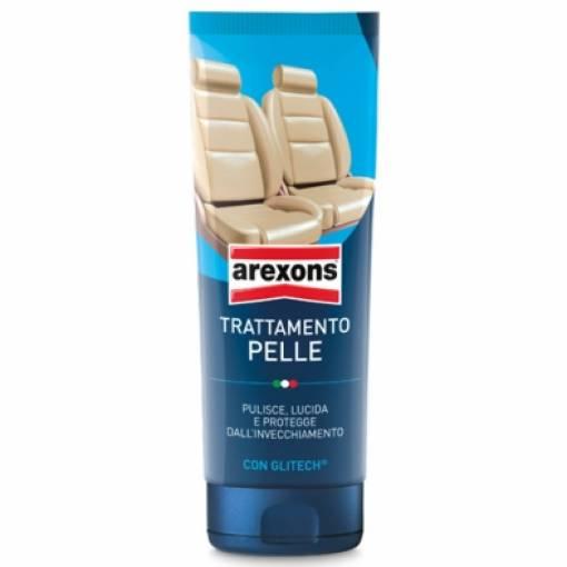 Trattamento pelle auto e moto pulizia sedili in pelle con glicerina Arexons