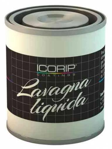 6,0 PZ Di SMALTO LAVAGNA LIQUIDA 125 ML NERO