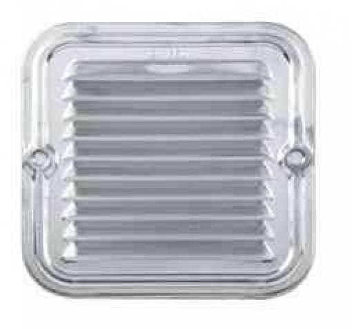 1,0 PZ Di GRIGLIA AERAZIONE ALLUMINIO CON RETE 14X14 CM