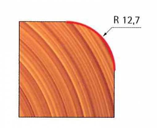 1,0 PZ Di FRESA WIDIA RAGGIO CONVESSO 34-11606 12,7 MM