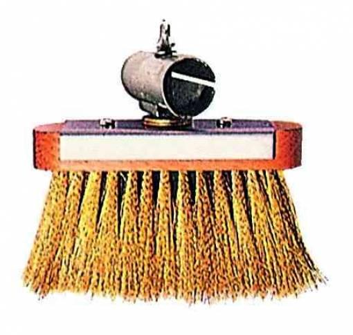 1,0 PZ Di SPAZZOLA OTTONE PER FORNO 13X3 CM S/MANICO   7