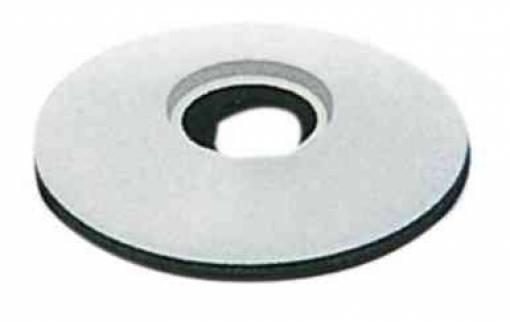 100,0 PZ Di RONDELLA FERRO C/GUARNIZ D 6,7X22 BIANCO GRIGIO