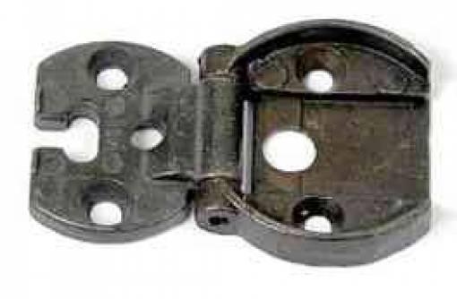 10,0 PZ Di CERNIERA PER MOBILI A0070 BRONZO ANTIC 35X25 MM*