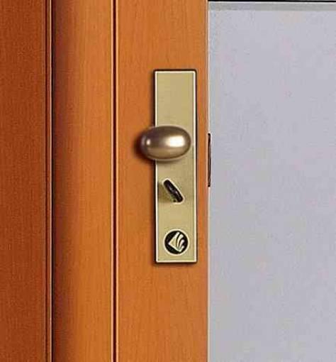 1,0 PZ Di SERRATURA PER PORTA MAYA GRIGIO