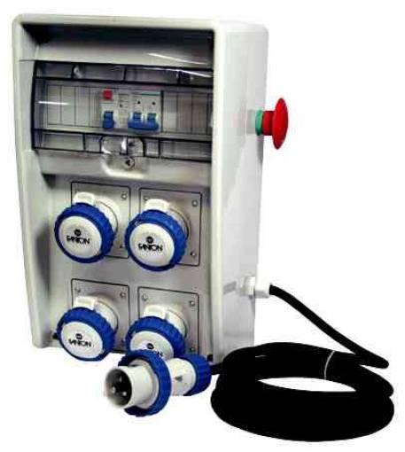 1,0 PZ Di FME ART.74.324 QUADRO 4P-CE-220V C/PULS.EMERG