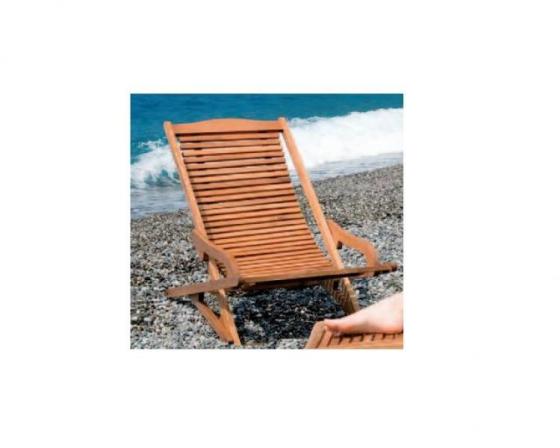 SDRAIO SEDIA DONDOLINA IN LEGNO CM 115X78X62H MARE SPIAGGIA PISCINA