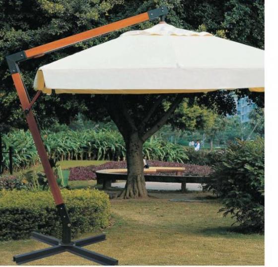 OMBRELLONE DECENTRATO ASTA LATO LATERALE MT 3 X 4 PALO 93X93 MM