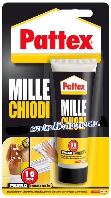 Millechiodi mille chiodi original colla di montaggio blister 100 gr Pattex