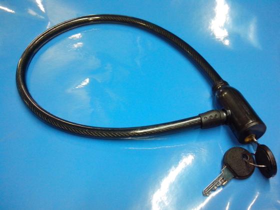 LUCCHETTO CATENA CAVO ANTIFURTO ACCIAIO CON 2 CHIAVI PER BICI MOTO BICICLETTA