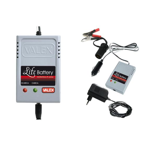 Mantenitore di carica per batterie da 12V auto moto