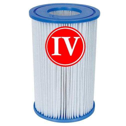 Filtro cartuccia ricambio pompa piscina Bestway altezza cm 25 - diametro cm 14