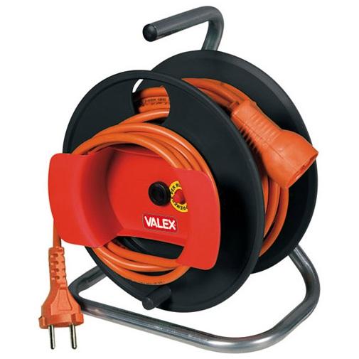 Avvolgicavo prolunga elettrica Mt 25 cavo filo mm 2X1,5 elettrico