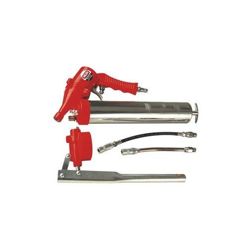 Pistola ingrassaggio ingrassatore pneumatica aria compressa e manuale