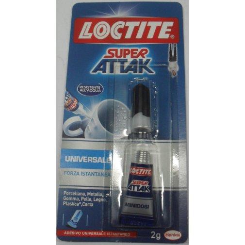 Super Attak Original Loctite resistente all'acqua 2 Grammi colla adesivo attack