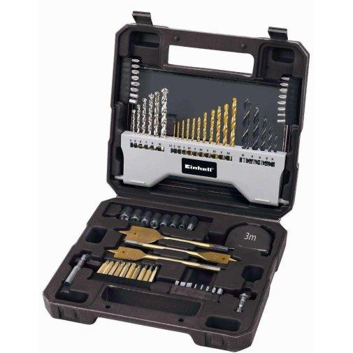 Set 70 punte inserti mecchie bits x avvitatore trapano valigetta cassetta