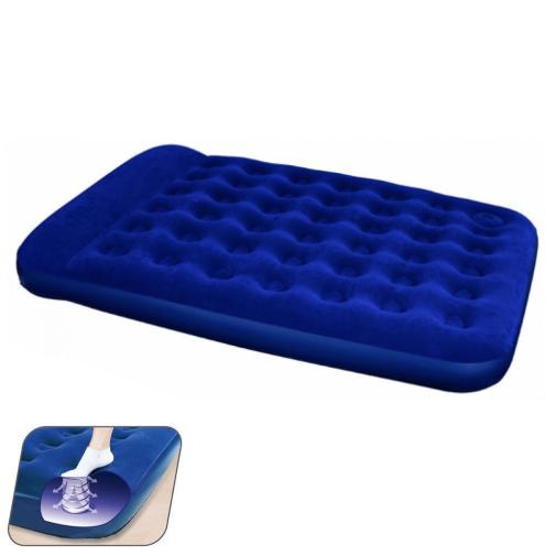 LETTO MATRIMONIALE BESTWAY CON POMPA MATERASSO MATERASSINO GONFIABILE CAMPEGGIO