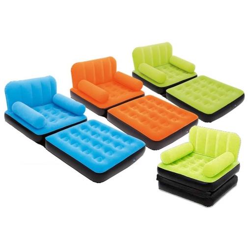 Bestway Poltrona gonfiabile materasso letto campeggio mare spiaggia lago