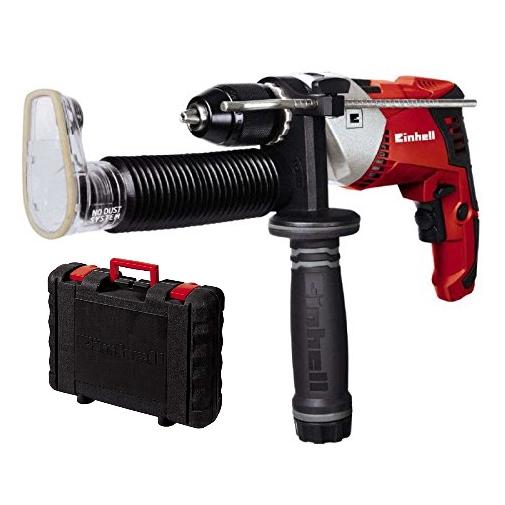 Trapano a percussione 750W Einhell professionale con valigetta e raccoglipolvere