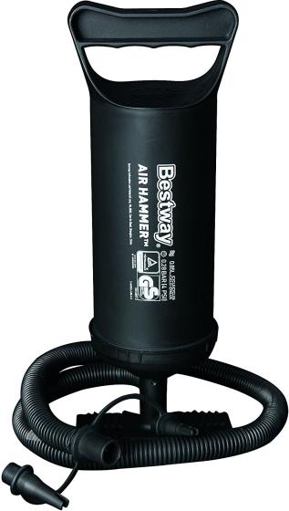 Pompa gonfiaggio gonfiare manuale doppia azione ideale x piscina canotto lettino