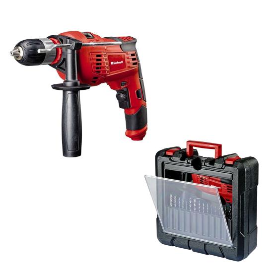 Trapano elettronico percussione 1010W Einhell valigetta con accessori avvitatore