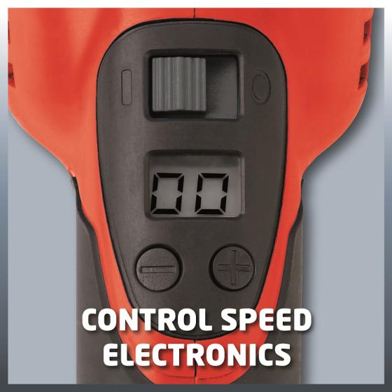Lucidatrice levigatrice smerigliatrice auto moto Einhell regolazione velocita