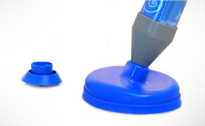 Pompa a pressione stura tubi lavandino scarico water bagno wc con 2 ventose